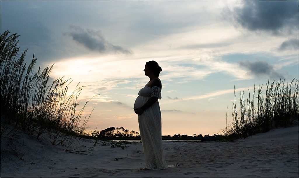 tybee island maternity photographer